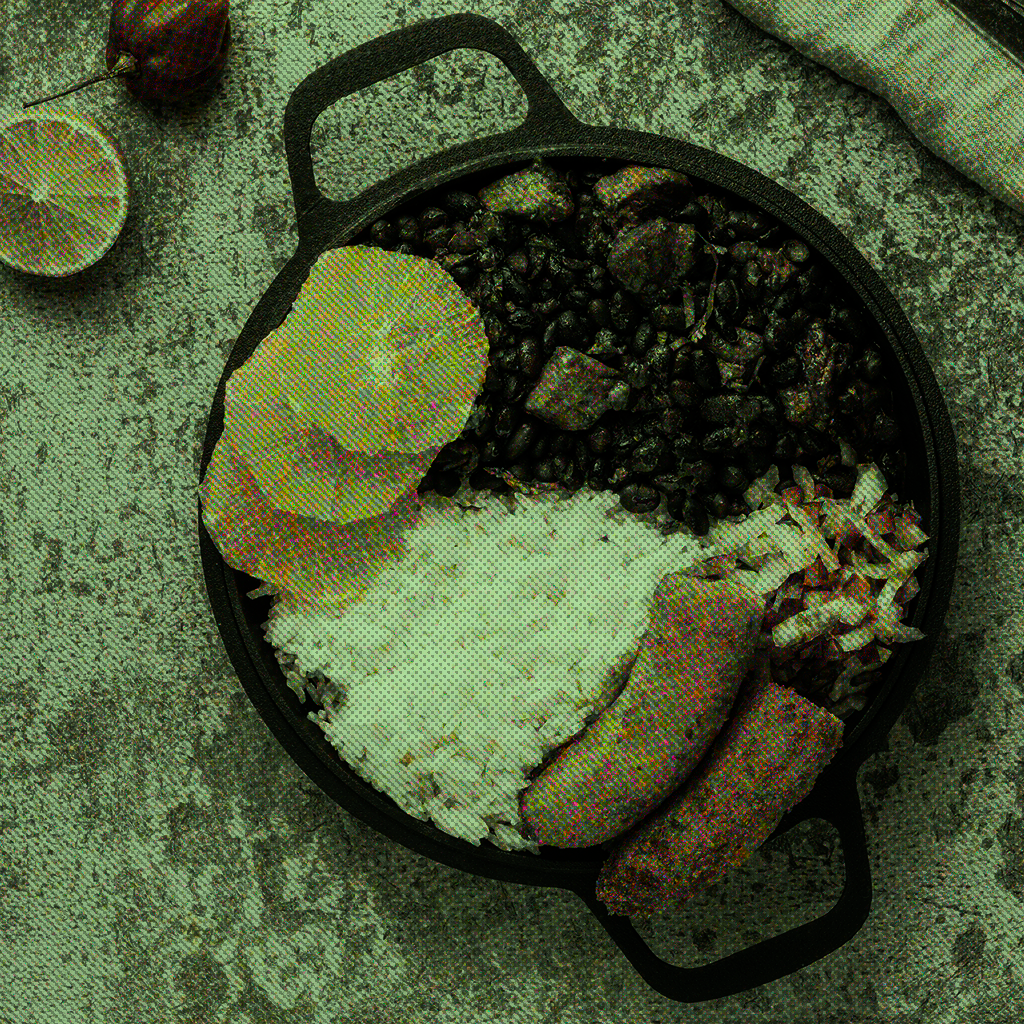 Nada acontece, feijoada