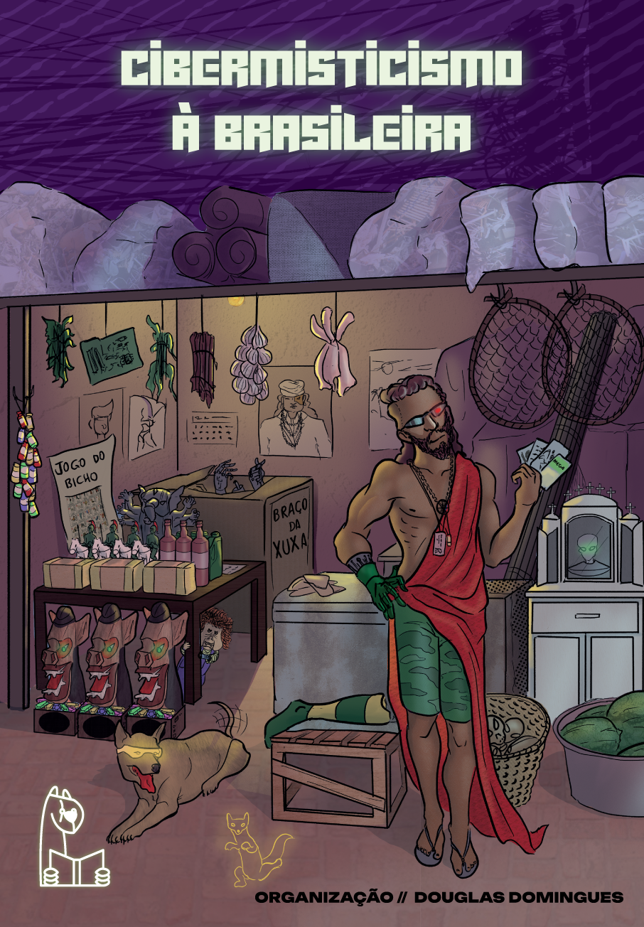 Capa de Cibermisticismo à brasileira